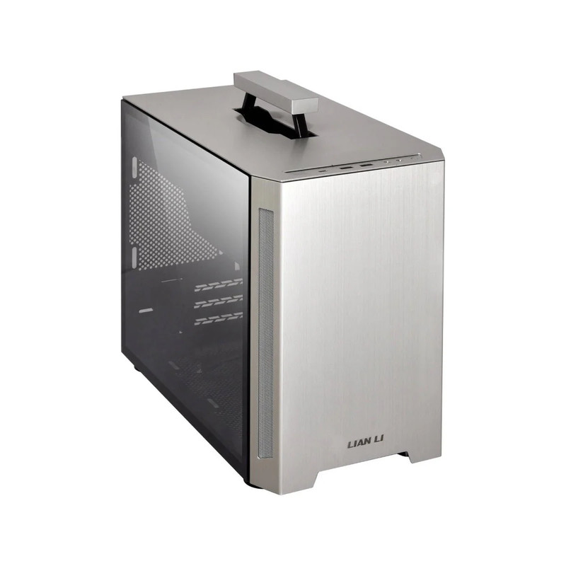 Lian Li TU150 Windowed Mini-ITX Mid Tower Case - Silver - صندوق